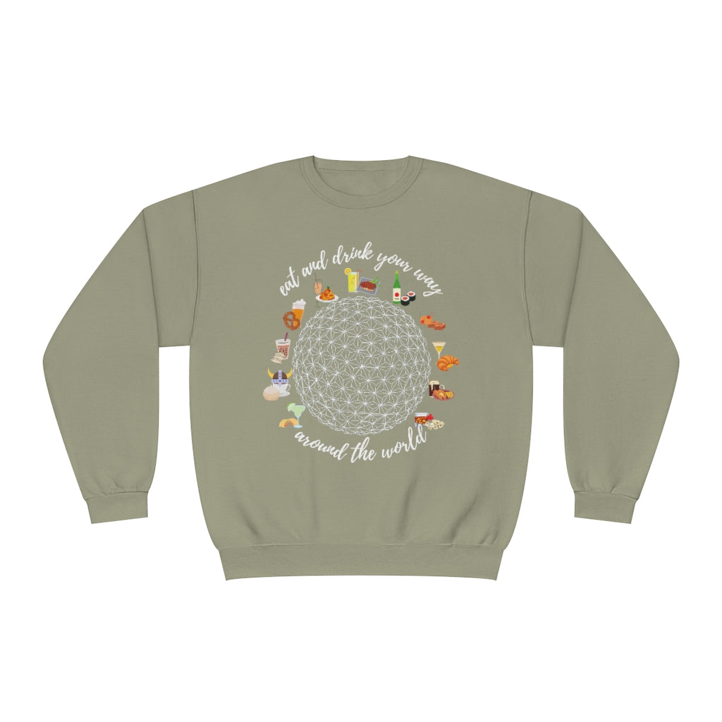 Around The World Crewneck Sweatshirt