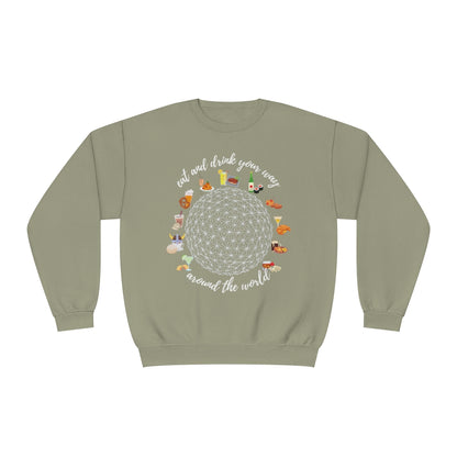 Around The World Crewneck Sweatshirt