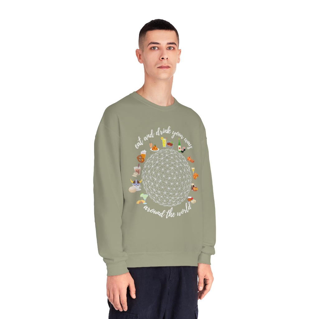 Around The World Crewneck Sweatshirt