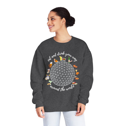 Around The World Crewneck Sweatshirt