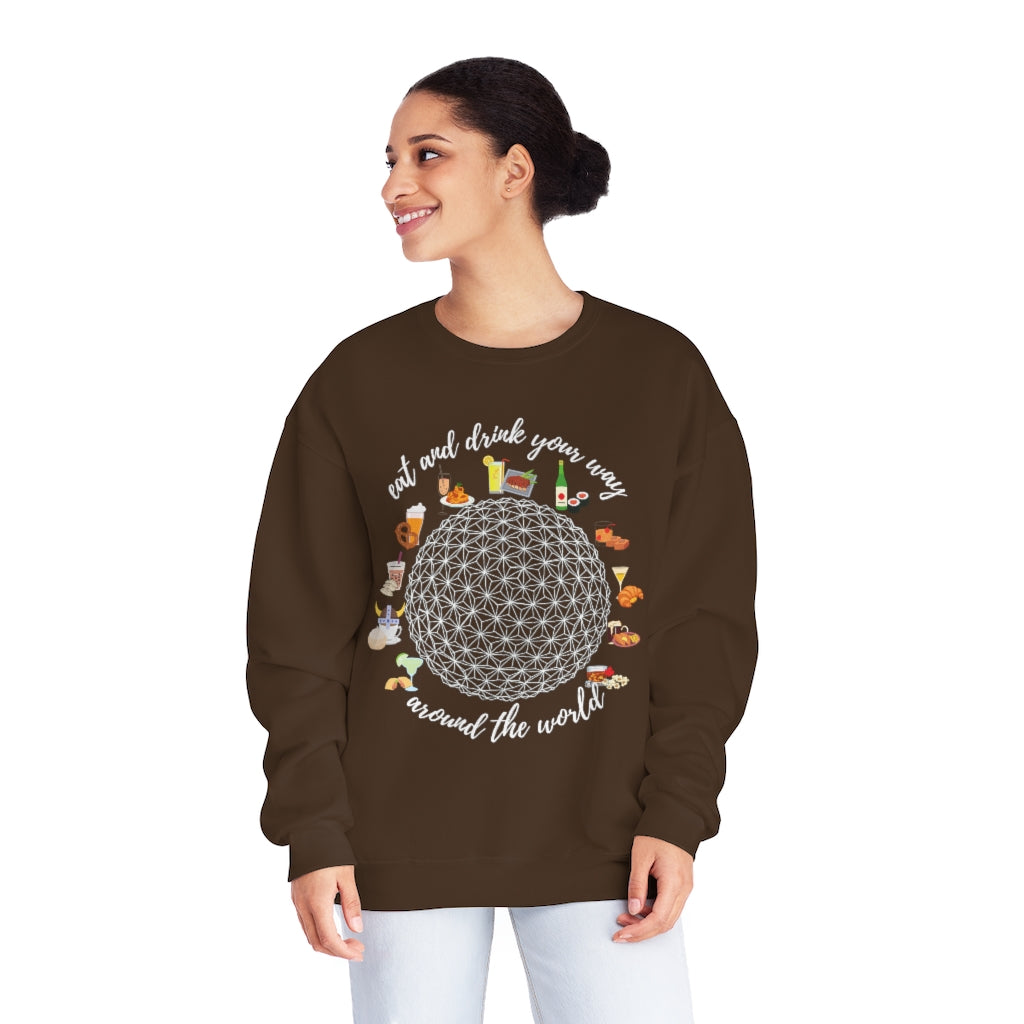 Around The World Crewneck Sweatshirt