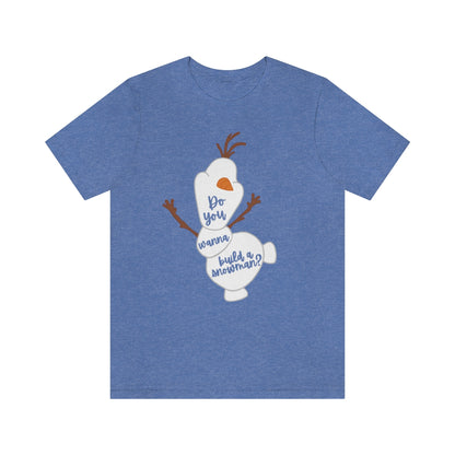 Happy Snowman Unisex Tee