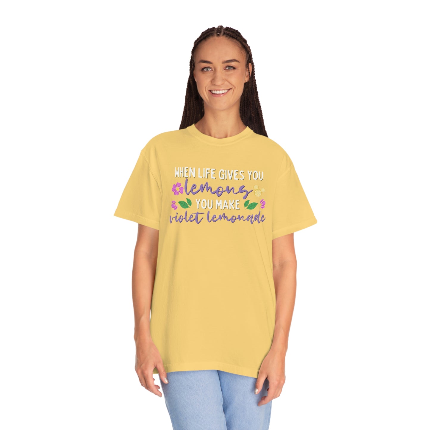 Violet Lemons Unisex Comfort Colors Tee