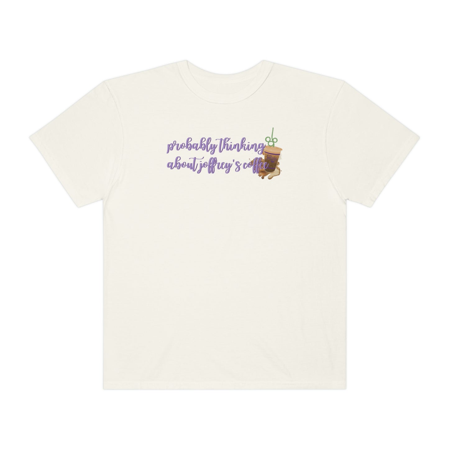 Thinking About Coffee - Comfort Colors Unisex Tee