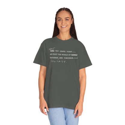 Entrance Plaque Comfort Colors Unisex Tee