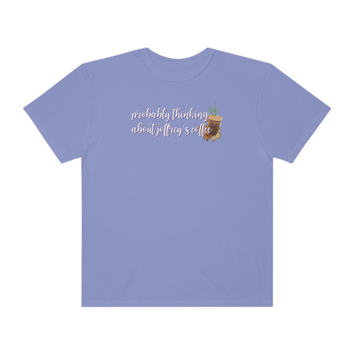 Thinking About Coffee - Comfort Colors Unisex Tee