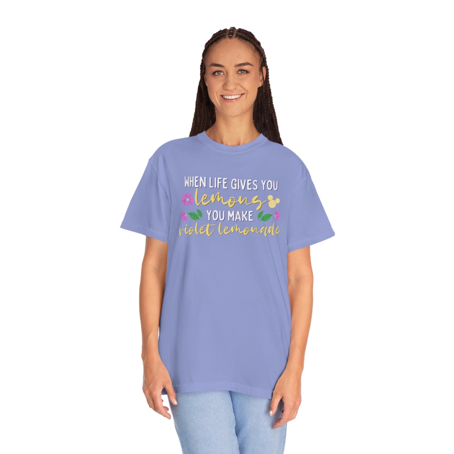 Violet Lemons Unisex Comfort Colors Tee