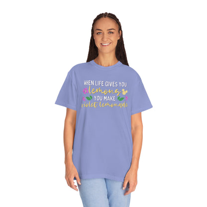 Violet Lemons Unisex Comfort Colors Tee