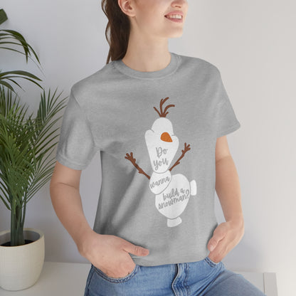 Happy Snowman Unisex Tee