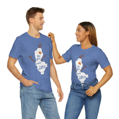 Happy Snowman Unisex Tee