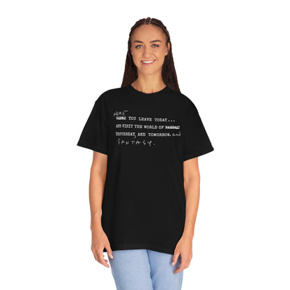 Entrance Plaque Comfort Colors Unisex Tee