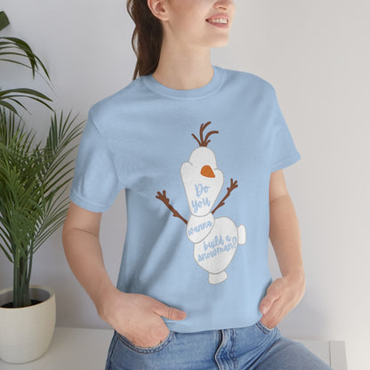 Happy Snowman Unisex Tee