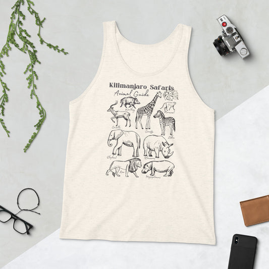 Neutral Safari Guide Unisex Tank Top